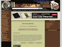 Tablet Screenshot of dutchdogbreeds.bulldoginformation.com